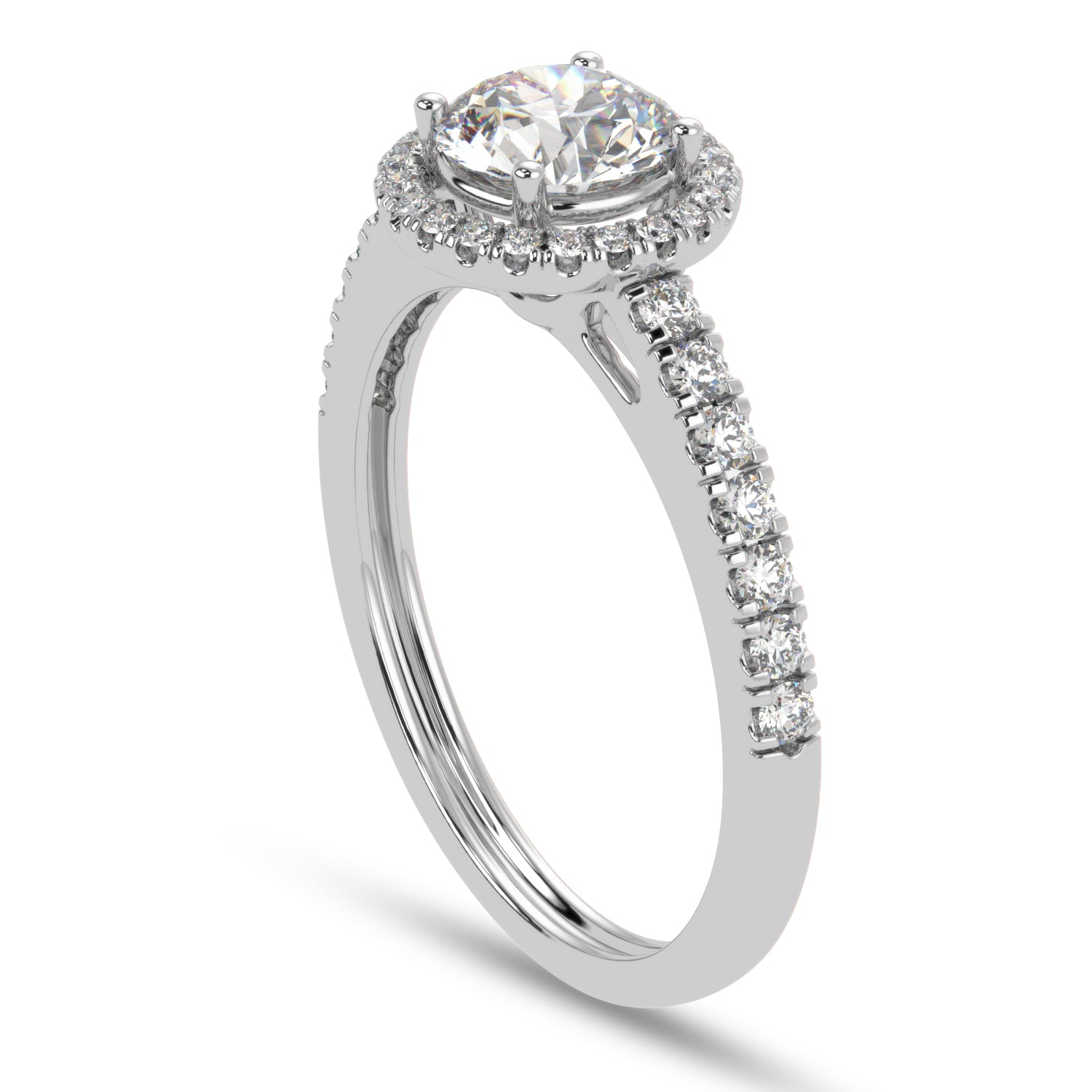 Buy Natural Diamond Studded Ring at Solitairekart